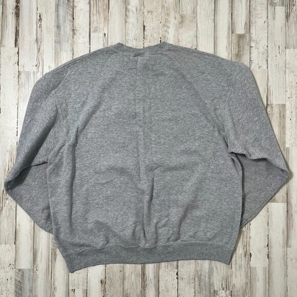 Vintage Y2k Betty Boop Santa Christmas Gray Crewneck‎ Sweater Sweatshirt XL - Picture 5 of 6